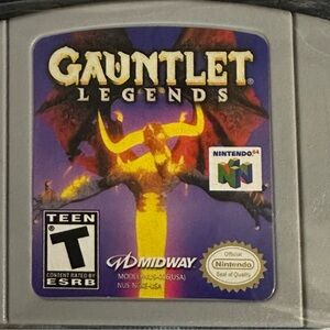 Nintendo Gauntlet Legends Game Cartridge - Gray